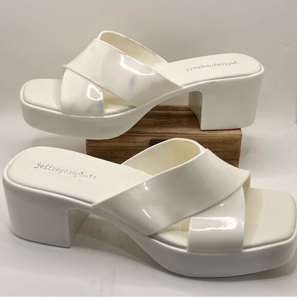 Jeffrey Campbell • Bubblegum Mule in Cream color - Picture 3 of 10